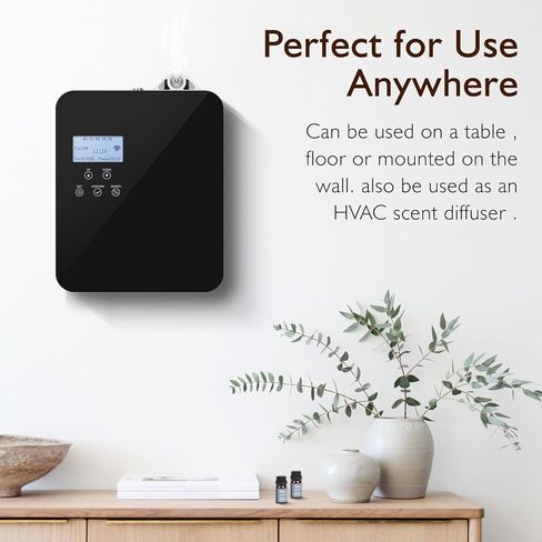 Smart WiFi Scent Air Machine for Home, Hotel Collection Diffuser, Cold Air Waterless Technology HVAC Scent Diffusers for Living Room, Office, Cover Up to 2000 Sq. Ft. in Saudi Arabia