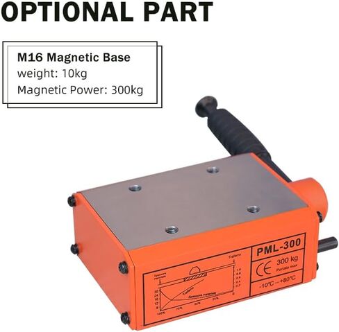Magnetic Base for Tapping Arm Electric Tapping Machine Mobile Base Magnet for M16R Tapping Machine. in Kuwait