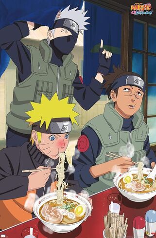 Trends International Naruto Shippuden - Food Wall Poster, 22.375" x 34", Unframed Version in Saudi Arabia