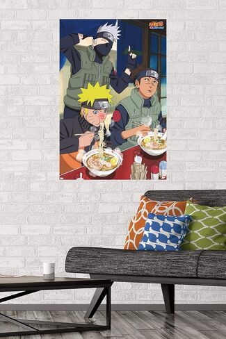 Trends International Naruto Shippuden - Food Wall Poster, 22.375" x 34", Unframed Version in Saudi Arabia