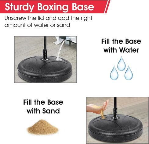 Punching Bag for Kids, Kids Boxing Bag with Stand, 3 4 5 6 7 8 Years Old Adjustable Kids Punching Bag, Boxing Set as Boys & Girls Toys Gifts in Saudi Arabia