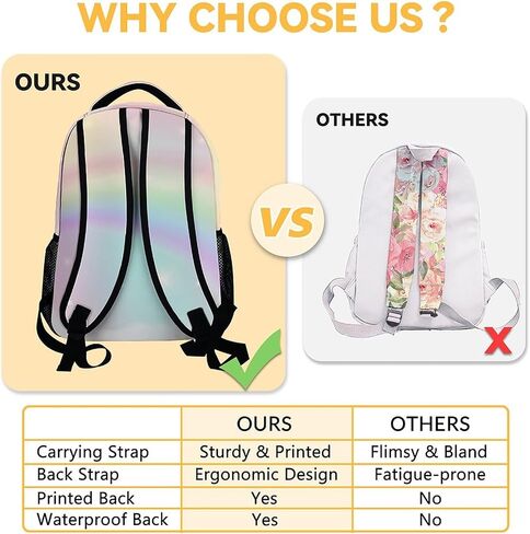 Unicorn Backpacks for Girls, 16 Inch Cute Print Kids Backpack for School, Pink Lightweight Bookbag for Travel in Saudi Arabia