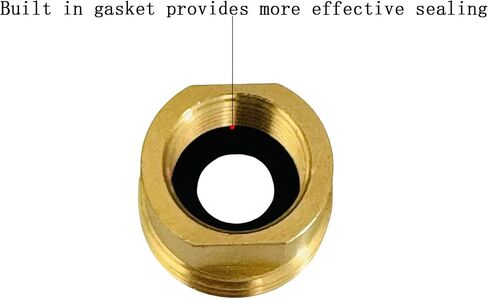 3pcs 1/2 G Male to 3/8 Compression Female Thread Bushing Pipe Fitting Sink Accessory in Saudi Arabia