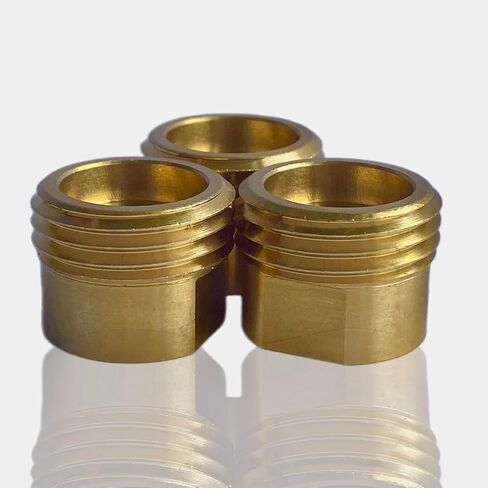 3pcs 1/2 G Male to 3/8 Compression Female Thread Bushing Pipe Fitting Sink Accessory in Saudi Arabia