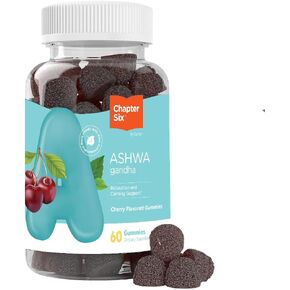 Zahler - Ashwagandha Gummies for Women & Men - Natural Mood Support Supplements for Relaxation & Stress Support - Raw Ashwagandha Root Supplement Vitamins - Kosher Gummy 260mg Serving (60 Count)