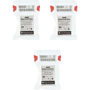 NAR Compressed Gauze (3 Pack)