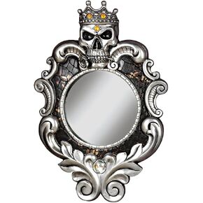 Design Toscano QS23526 The Fairest One of All Wall Mirror, Silver