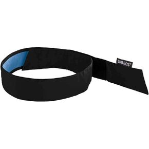 Ergodyne Chill Its 6705CT Cooling Bandana, Lined with Evaporative PVA Material for Fast Cooling Relief, Quick and Secure Fit, Flames