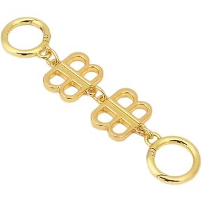 Anbys 1PCS Gold Bag Extender Chain Purse Strap Extenders Purse Extender Chain Purse Strap Replacement Bag Charms for Handbags Purse Making Supplies Accessories(Gold4)