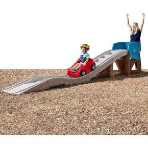 Step2 Extreme Thrill Coaster Toy for Kids, 14 Feet of Roller Coaster Track, Ride On Push Car, Outdoor Playset, Toddler Ages 3+ Years Old, Compact Storage