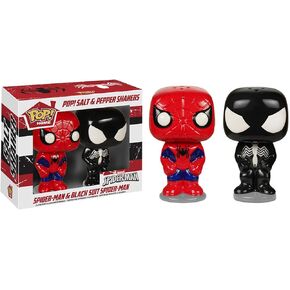 POP Marvel Salt N' Pepper Shakers - Spider-Man Black Suit Spider-Man