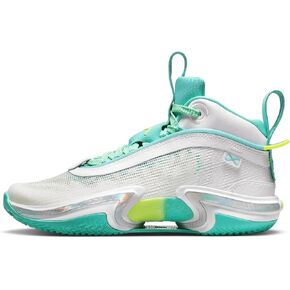 Nike Air Jordan XXXVI Guo GS [DM0795-107] Kids Basketball Shoes White/Hyper Jade Sz 4.5