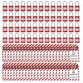 Lockout Tagout Locks Loto Tags - Lockout Locks Keyed Different Safety Padlocks Lockout Station OMGTMD Lock Out Tag Out Kit 50 Loto Tags Included