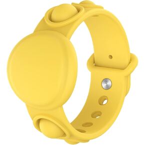 Kids Wristband For Airtag, Air Tag Wristband For Kids, Silicone Bands Compatible With Apple AirTag 2021