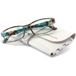 Reading green Light Blocking Glasses Square R1117