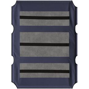 PETMAKER Elevated Dog Bed Cover - 36x30-Inch Replacement Pet Bed Cover with Mesh Panel - for Indoor/Outdoor Use - Dog Cot Not Included (Blue)