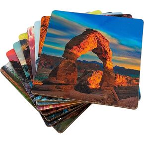 لعبة Better Me Our National Treasures Matching Game للأعمار من 3 سنوات وما فوق، لعبة ذاكرة ممتعة وسريعة في المتنزهات الوطنية بالولايات المتحدة الأمريكية للأطفال. يوسمايت، يلوستون، أقواس، دينالي والمزيد