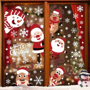 LOMIMOS Halloween 9PCS Giant Window Clings,Black Demon Ghost Wall Stickers Silhouette Decals for Party Decoration