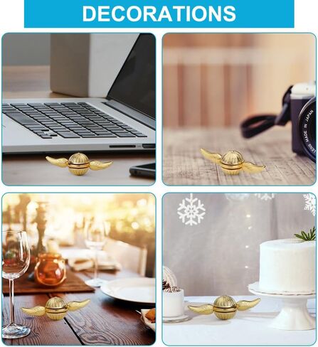 Golden Fidget Spinner Metal Toy for Kids Adults, Desk Toys Hand Finger Spinner Decoration, EDC Stress Relief Toy for Boys Age 3-12 Years Old Stocking Suffer for Boys Girls in Kuwait