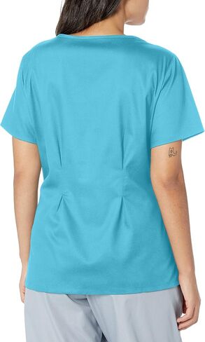 Cherokee Luxe Women Scrubs Top Crossover V-Neck Pin-Tuck 1999 in Saudi Arabia