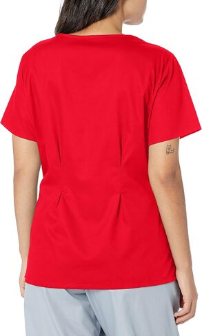 Cherokee Luxe Women Scrubs Top Crossover V-Neck Pin-Tuck 1999 in Saudi Arabia