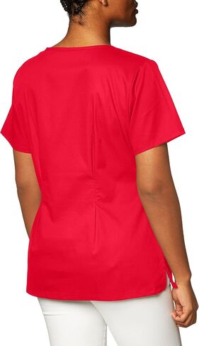 Cherokee Luxe Women Scrubs Top Crossover V-Neck Pin-Tuck 1999 in Saudi Arabia