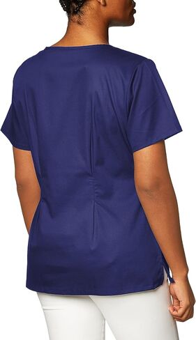 Cherokee Luxe Women Scrubs Top Crossover V-Neck Pin-Tuck 1999 in Saudi Arabia