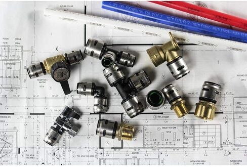 SharkBite 1 Inch EvoPEX Male Adapter, Pack of 2, Push to Connect Plumbing Fitting, PEX, K140Z2 in Saudi Arabia