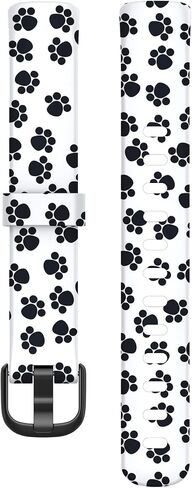 (2-Pack Straps Compatible with Fitbit Inspire 3 Strap, Replacement Soft Silicone Wristband Pattern Floral Adjustable Band Bracelet for Inspire 3 for Women Men in Saudi Arabia