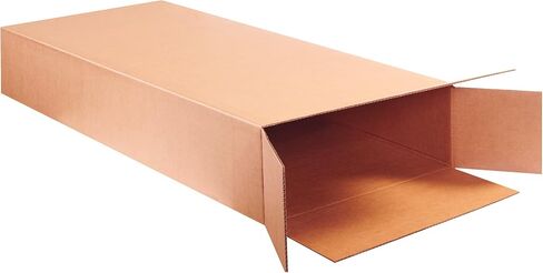 Boxes Fast BFHD20850FOL Guitar Cardboard Boxes, 20" x 8" x 50", Side Loading Corrugated, for Moving, Shipping, Package or Storage, Kraft (Pack of 5) in Saudi Arabia