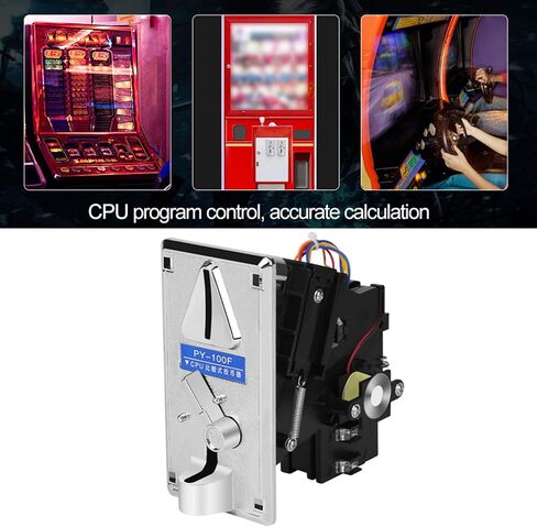 Walfront Advanced CPU Selector Acceptor Sorter for Vending Machine Game Kit with Mounting Screws Nuts in Saudi Arabia