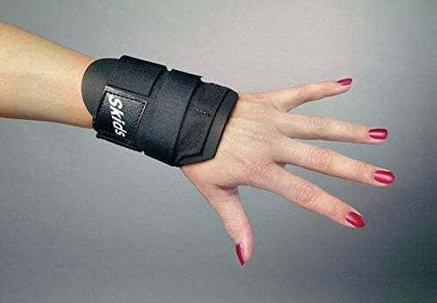 Tandem Sport Skids Wrist Wrap Support - Volleyball Wrist Strap - Injury Prevention and Rehabilitation for Carpal Tunnel Syndrome - Wrist Guard for Gymnastics, Diving & Exercise - 1 Wrap in Saudi Arabia