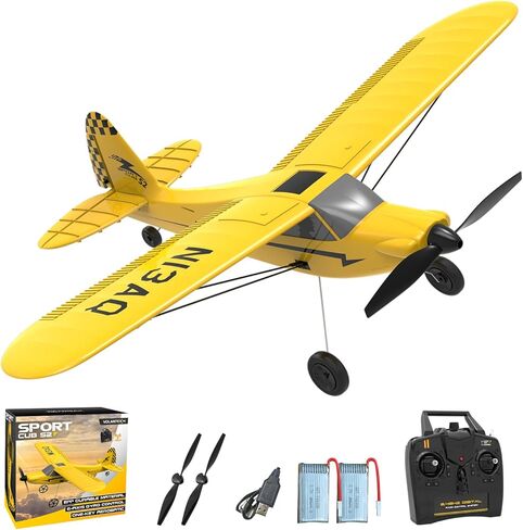 VOLANTEXRC RC Airplane TrainStar Mini 2.4GHz 3 Channel Remote Control Plane RTF Ready to Fly with Xpilot Stabilization System Easy to Fly for Beginners (761-1 RTF) in Kuwait