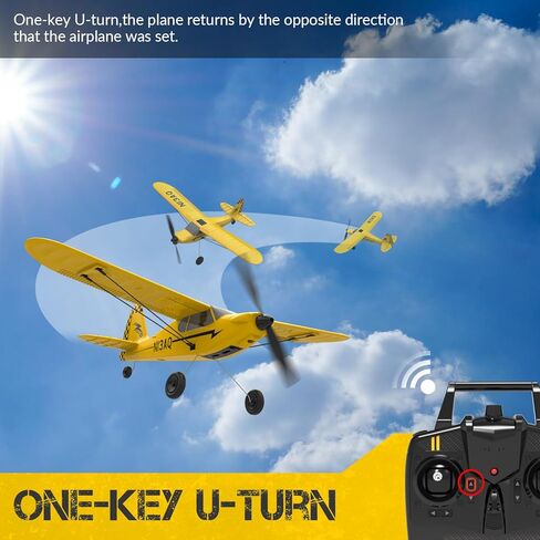 VOLANTEXRC RC Airplane TrainStar Mini 2.4GHz 3 Channel Remote Control Plane RTF Ready to Fly with Xpilot Stabilization System Easy to Fly for Beginners (761-1 RTF) in Kuwait