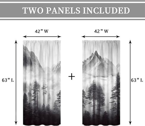 Cinbloo Black Red Japanese Cherry Blossom Curtains 52Wx84H Inch Rod Pocket Asian Anime Chinese Watercolor Mountain Sun Aesthetic Art Printed Living Room Bedroom Window Drapes Treatment Fabric 2 Panels in Saudi Arabia