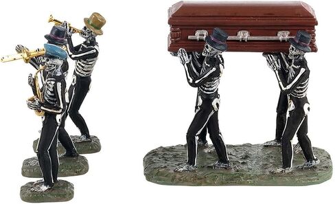 Lemax Jazz Funeral, set of 4#13554 in Saudi Arabia