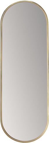 ديكور الموئل مرآة خطية بيضاوية ذهبية مقاس 60 × 20 بوصة من بينيلوب in Kuwait