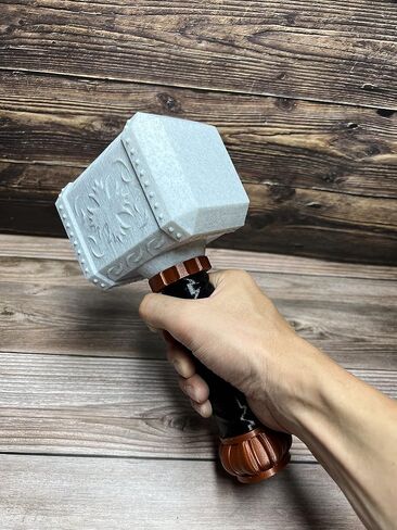 MunnyGrubbers - Hammer Dice Tower - (Random 7PCS D20 Dice Set Included) - Dice Holder - Dice Roller - Tabletop RPG Accessory - Dungeons and Dragons - DND - D&D - (Marble) in Kuwait