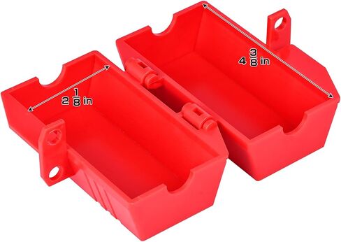 Plug Lock for Lockout Tagout, 110 to 220 Volt Power Cord Lockout, Large Electrical Plug Lockout Device, Pack of 4 in Kuwait