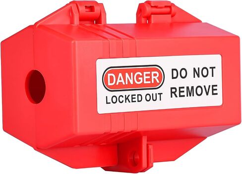 Plug Lock for Lockout Tagout, 110 to 220 Volt Power Cord Lockout, Large Electrical Plug Lockout Device, Pack of 4 in Kuwait