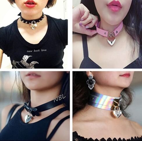 BeeSpring 1 قطعة ارتفاع مصقول على شكل قلب هيكل عظمي قفل مفتاح، استبدال حقيبة يد، قفل القوس الزفاف - اللون الفضي in Kuwait