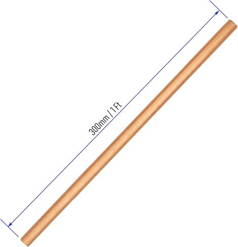 6 PCS 6 Sizes Copper Round Tube Set, 2mm 3mm 4mm 5mm 6mm 7mm OD x 0.2mm Wall Thickness, 300mm Length, Seamless Straight Pipe Tubing in Saudi Arabia