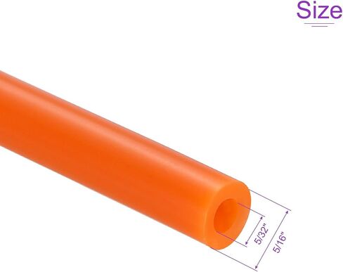 DMiotech 5/32" ID 5/16" OD 3.3 Feet Silicone Tube Orange Industrial Silicone Tubing for Water Air Pump in Saudi Arabia