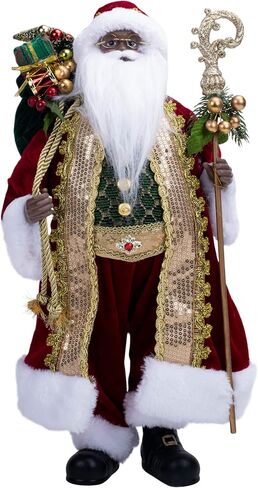 Kurt S. Adler KK0049 Santa, Multi-Color, 18" Tall in Saudi Arabia