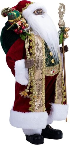 Kurt S. Adler KK0049 Santa, Multi-Color, 18" Tall in Saudi Arabia