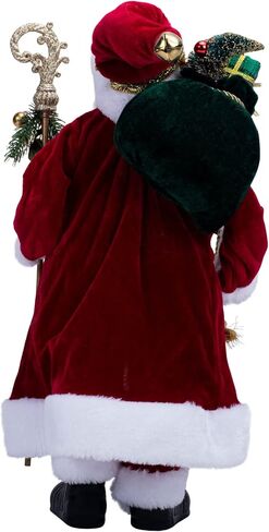 Kurt S. Adler KK0049 Santa, Multi-Color, 18" Tall in Saudi Arabia