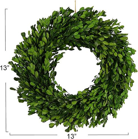 Creative Co-Op Faux Boxwood Wreath in Saudi Arabia