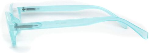 SA106 Bottom Half Plastic Rim Round Oval Powered Reading Glasses in Saudi Arabia