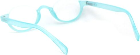 SA106 Bottom Half Plastic Rim Round Oval Powered Reading Glasses in Saudi Arabia