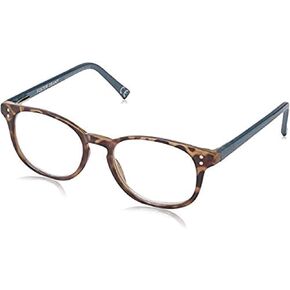 Foster Grant Women's Elodie 1017869-150.COM Round Reading Glasses (Brown Tortoise, 1.25)